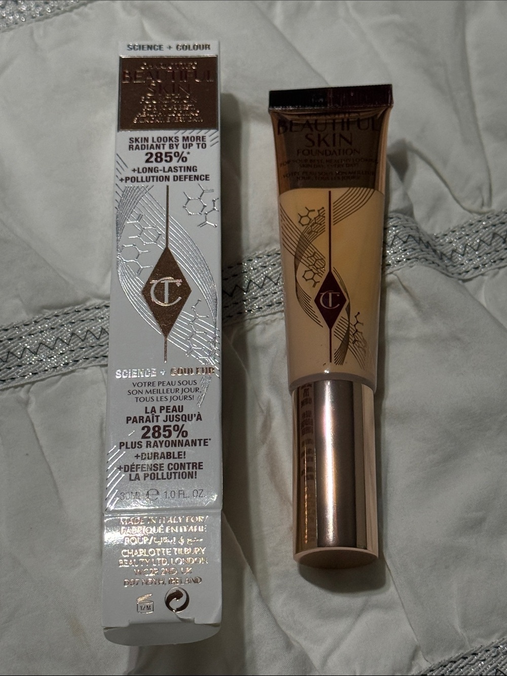 Charlotte Tilbury Beautiful Skin Foundation in 1N